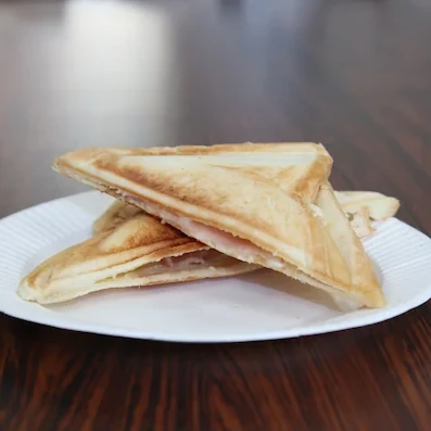 ハムチーズホットサンド画像